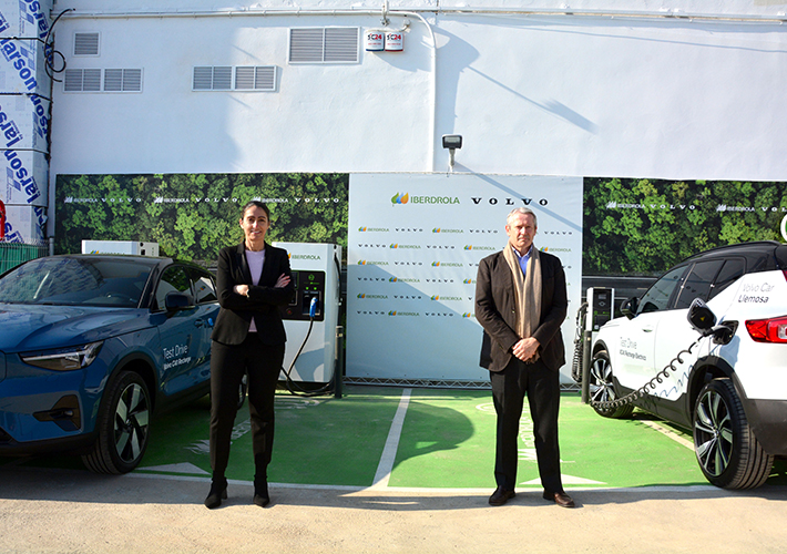Foto Iberdrola y Volvo Car España apuestan por la movilidad sostenible.